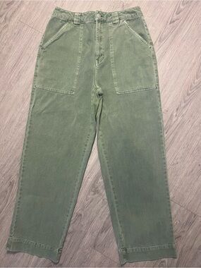 twik Olive Green Cargo Pants with Patch Pockets | 100% Organic Cotton